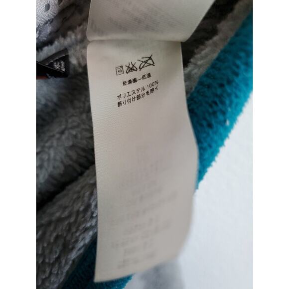 Patagonia Fleece Pullover Jacket Womens Medium Re Tool Gray Long Sleeve Snap T - Picture 13 of 15